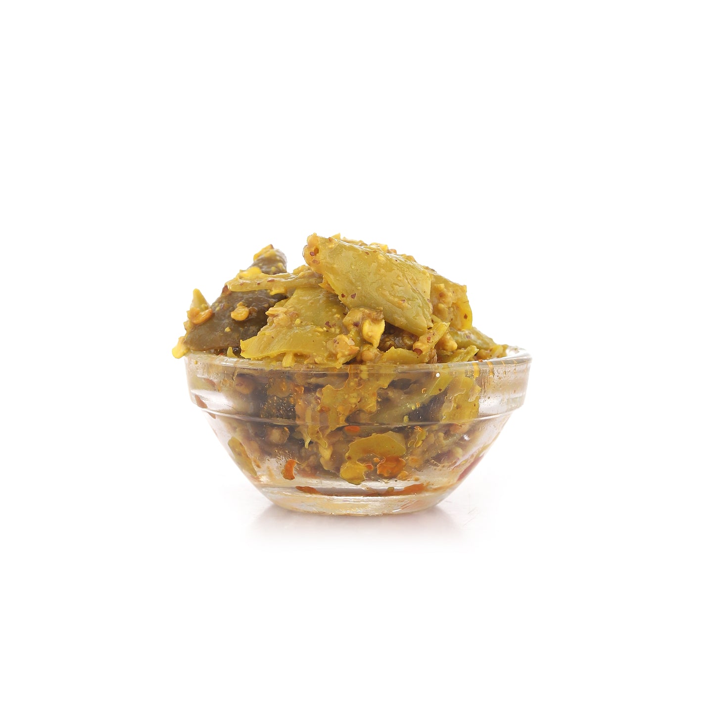 Chatpati Mirch Achaar (Green Chilly Pickle)