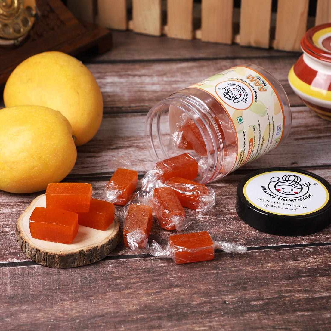 Orange Aam Papad | Mango Papad | Homemade | Sun Dried