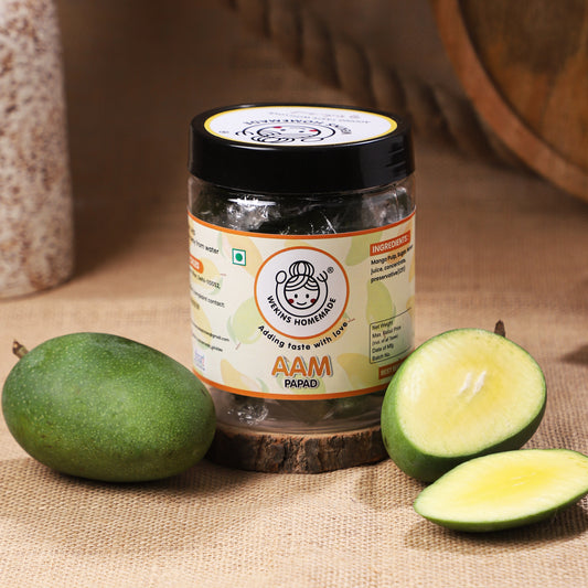 Green Aam Papad (Mango Papad)