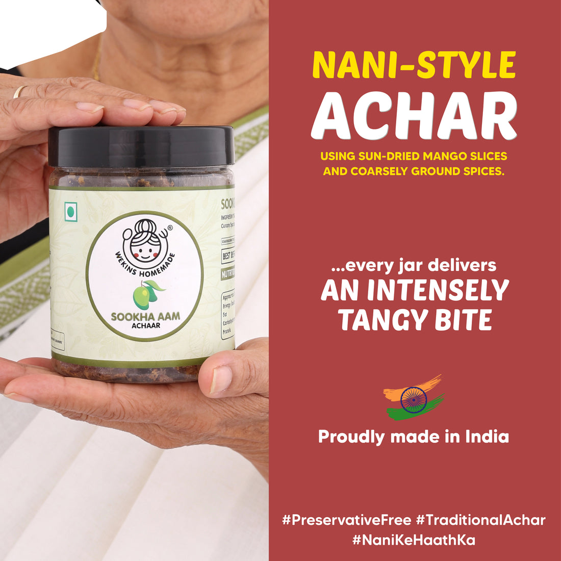 Sookha Aam Achaar | Dry Mango Pickle | Homemade | Sun Dried