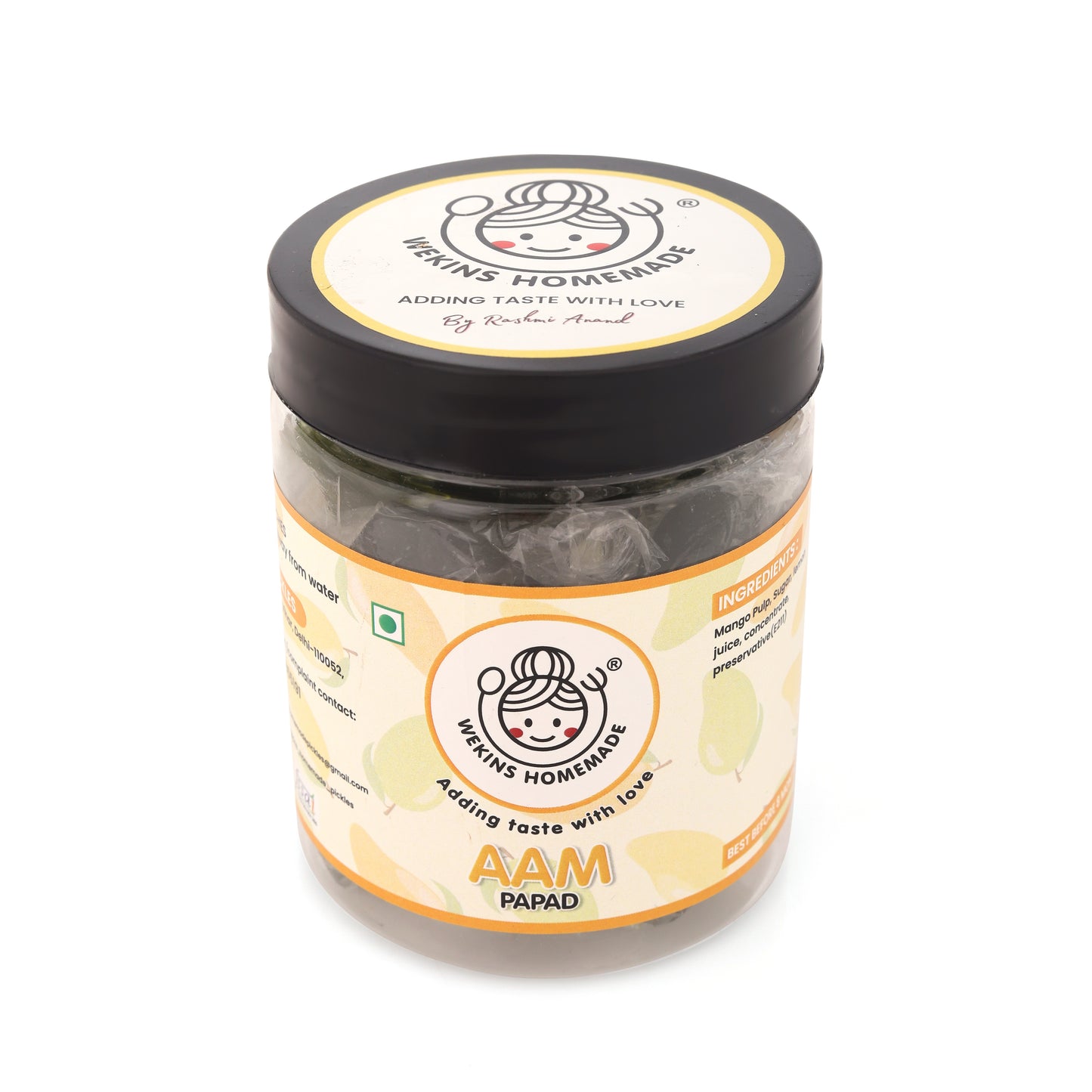 Green Aam Papad (Mango Papad)