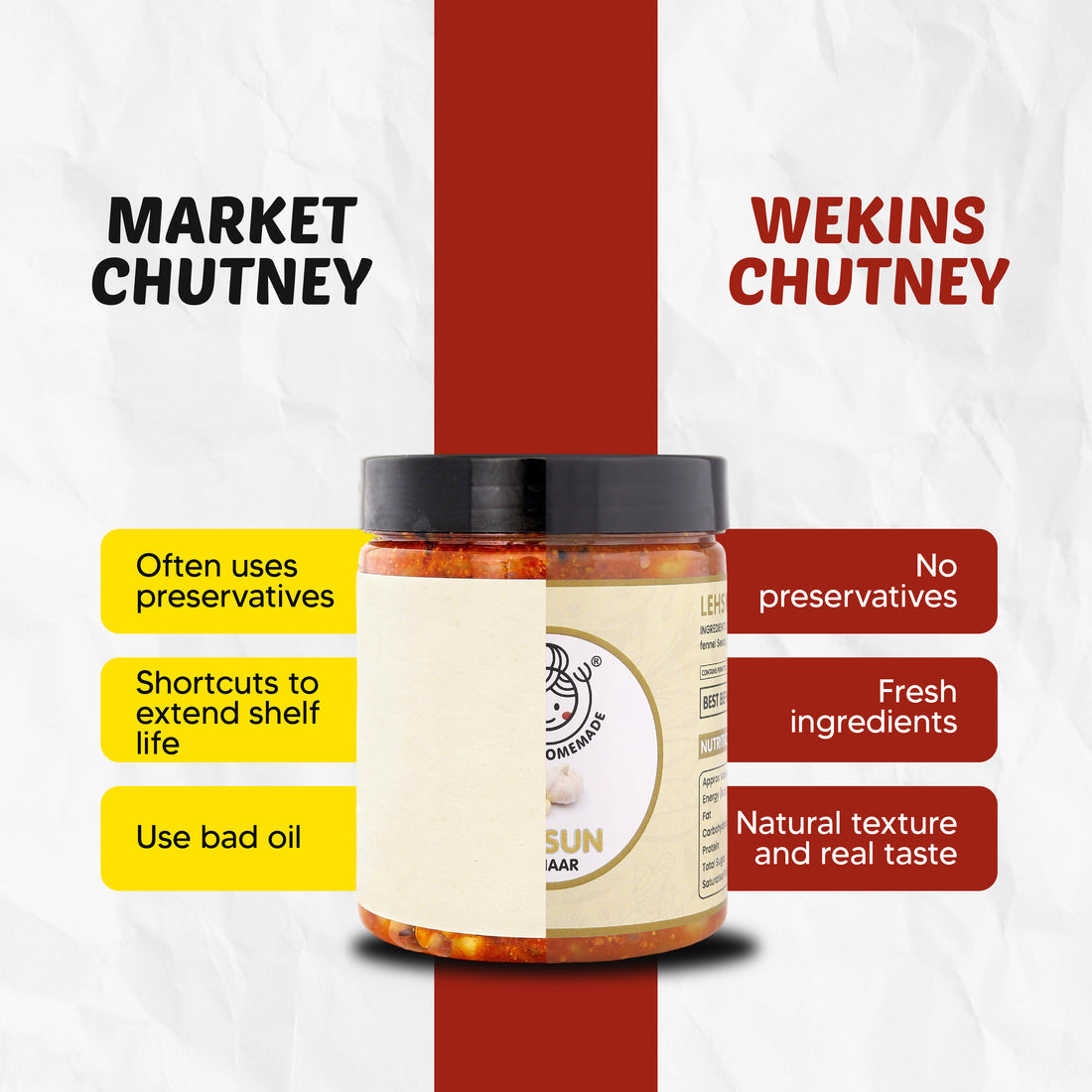 Lehsun Chutney | Homemade | Sun Dried