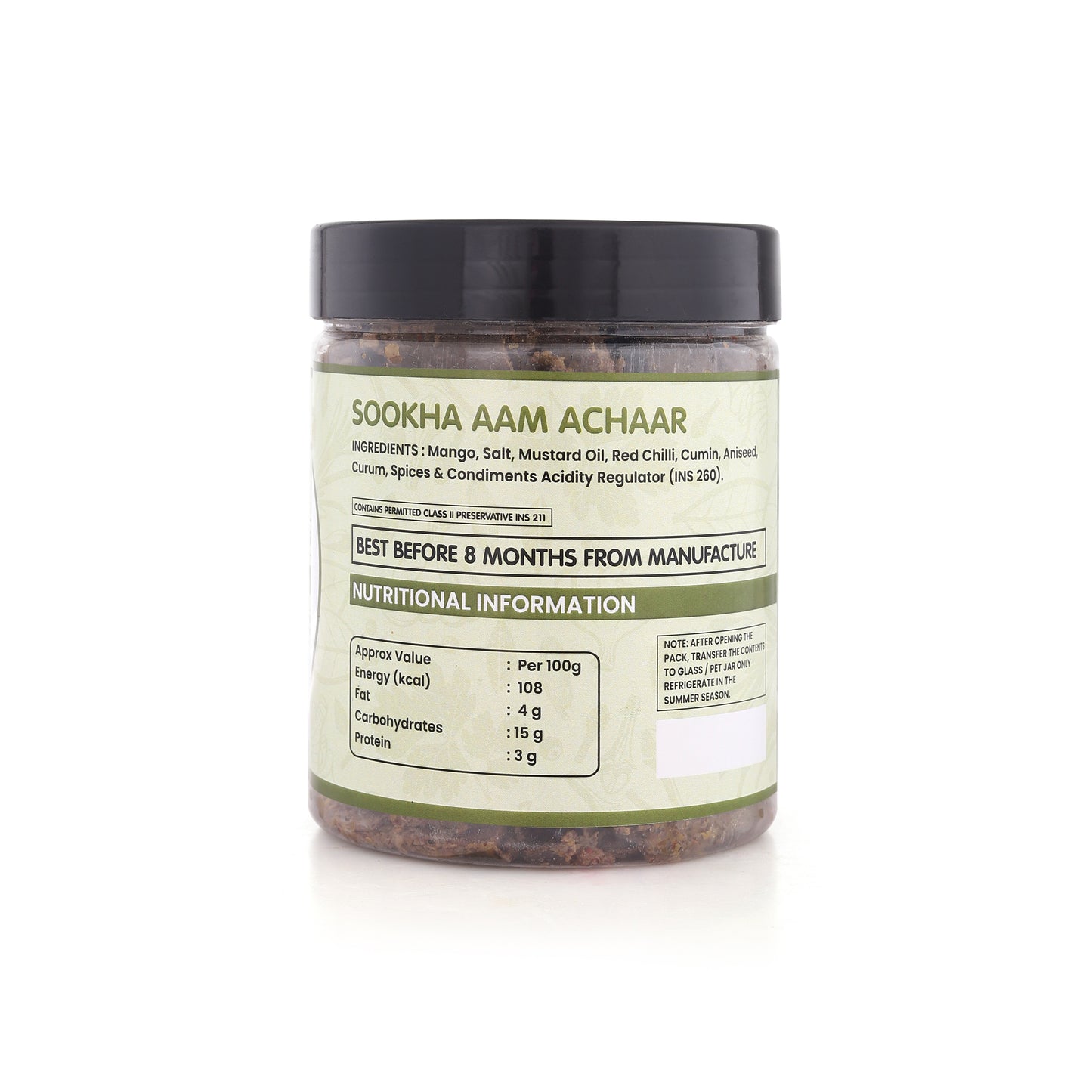Sookha Aam Achaar (Dry Mango Pickle)