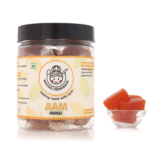 Orange Aam Papad (Mango Papad)